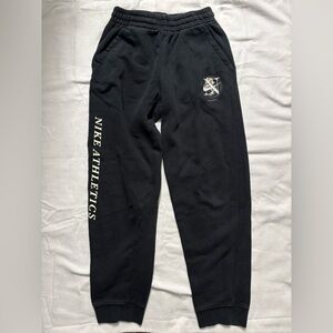 Nike joggers/sweatpants Kids size Extra Large with floral patterns and lilac